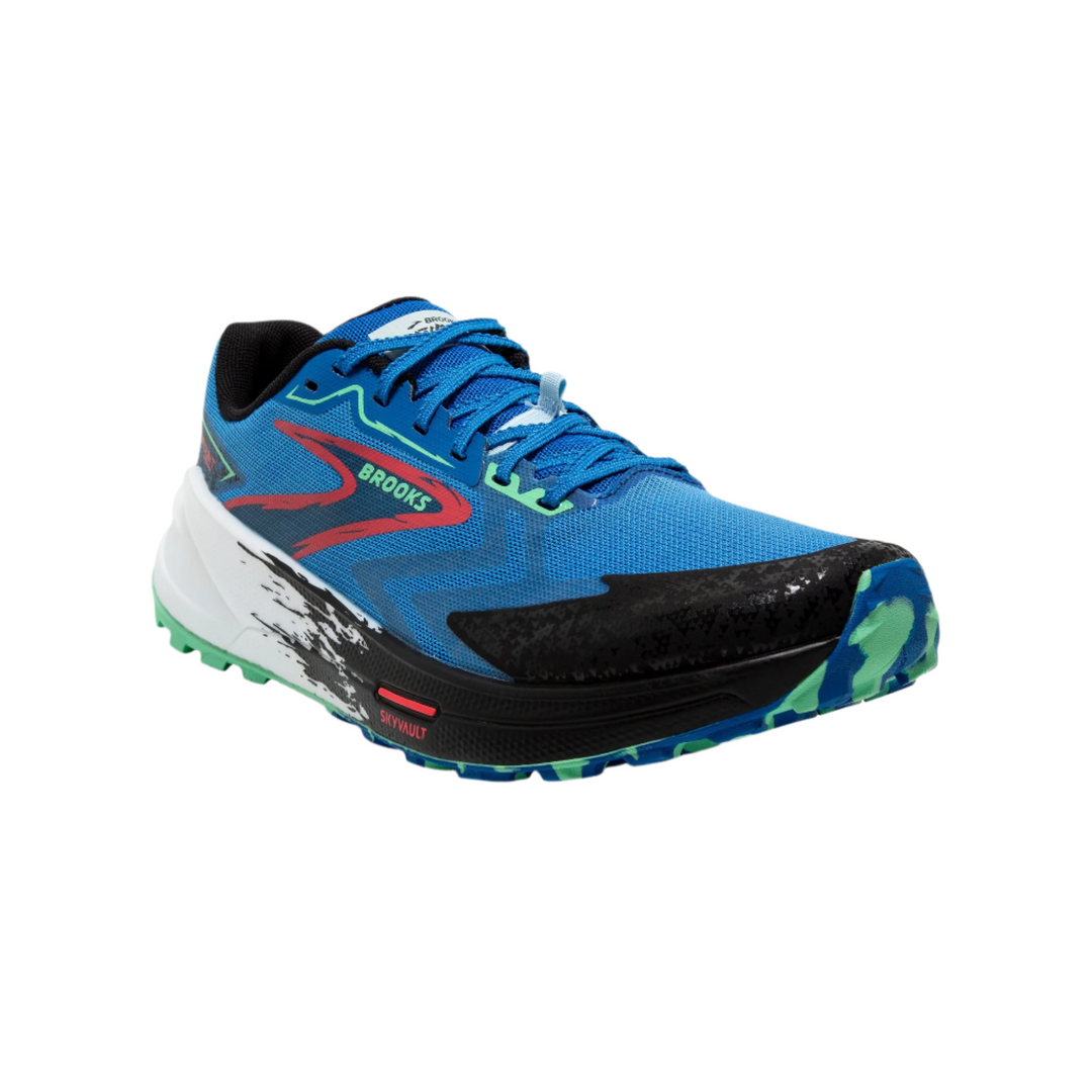 Brooks Mens Catamount 3 - Victoria Blue/Black/Spring Bud - Trail