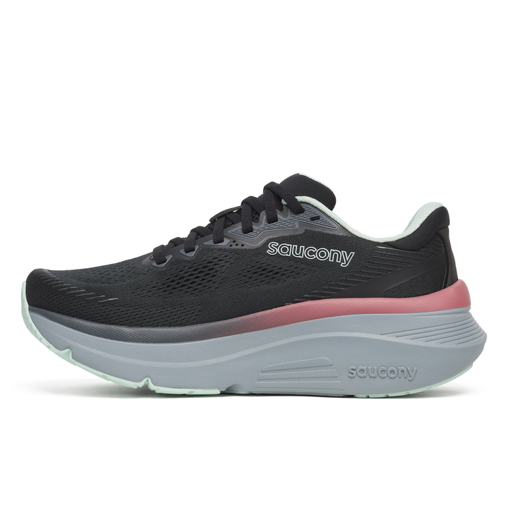 Saucony Womens Guide 19 - Schwarz/Calm - Stabilität - SS26