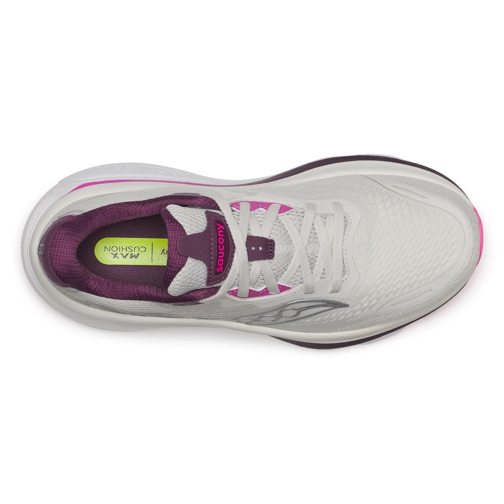 Saucony Womens Hurricane 26 - Quartz/Eggplant - Stability - AW26
