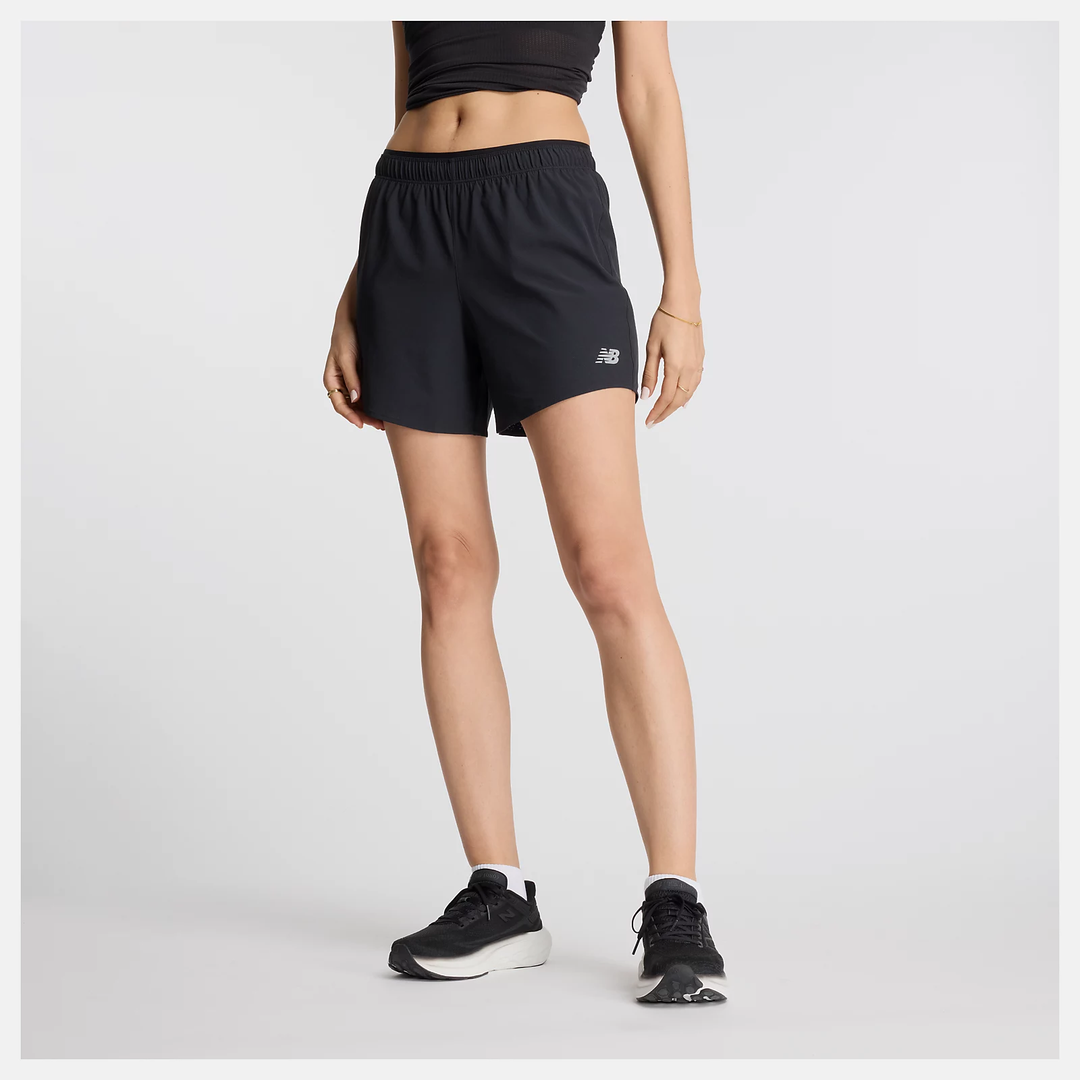 New Balance Womens RC Short 5" - Black