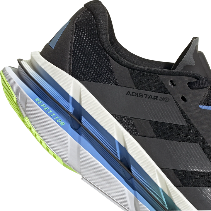 Adidas Mens Adistar BYD - Core Black/Grey Five/Blue Fusion - Neutral - AW25