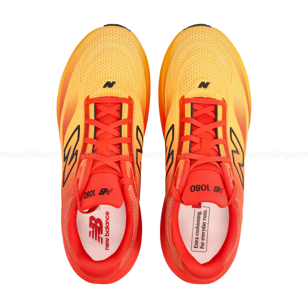 New Balance Mens 1080V15 - Satsuma Orange/Neo Flame/Black - Neutral - AW26
