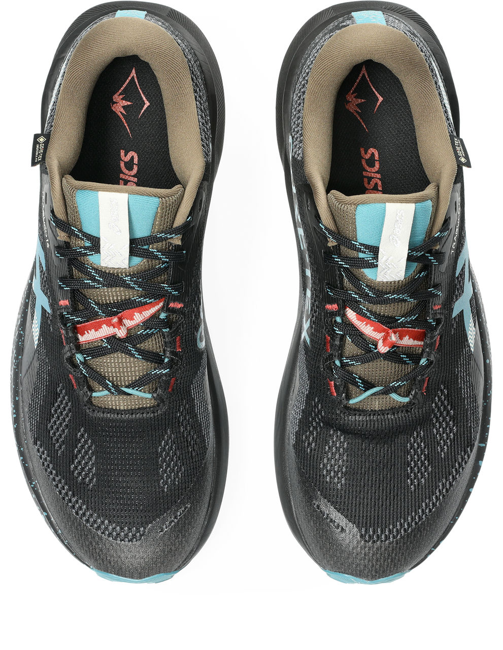 Asics Herren Trabuco 14 GTX – Schwarz/Misty Pine – Trail – SS26