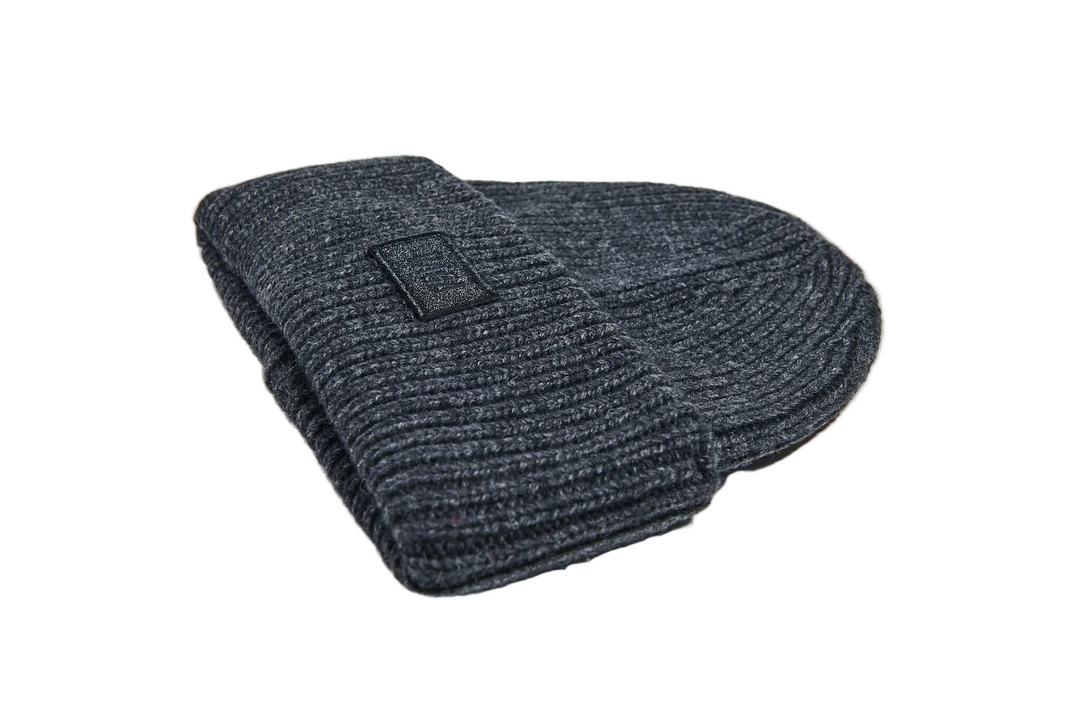 Vaga Chunky Beanie - Charcoal Melange - AW25