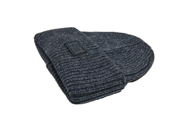 Vaga Chunky Beanie - Charcoal Melange - AW25