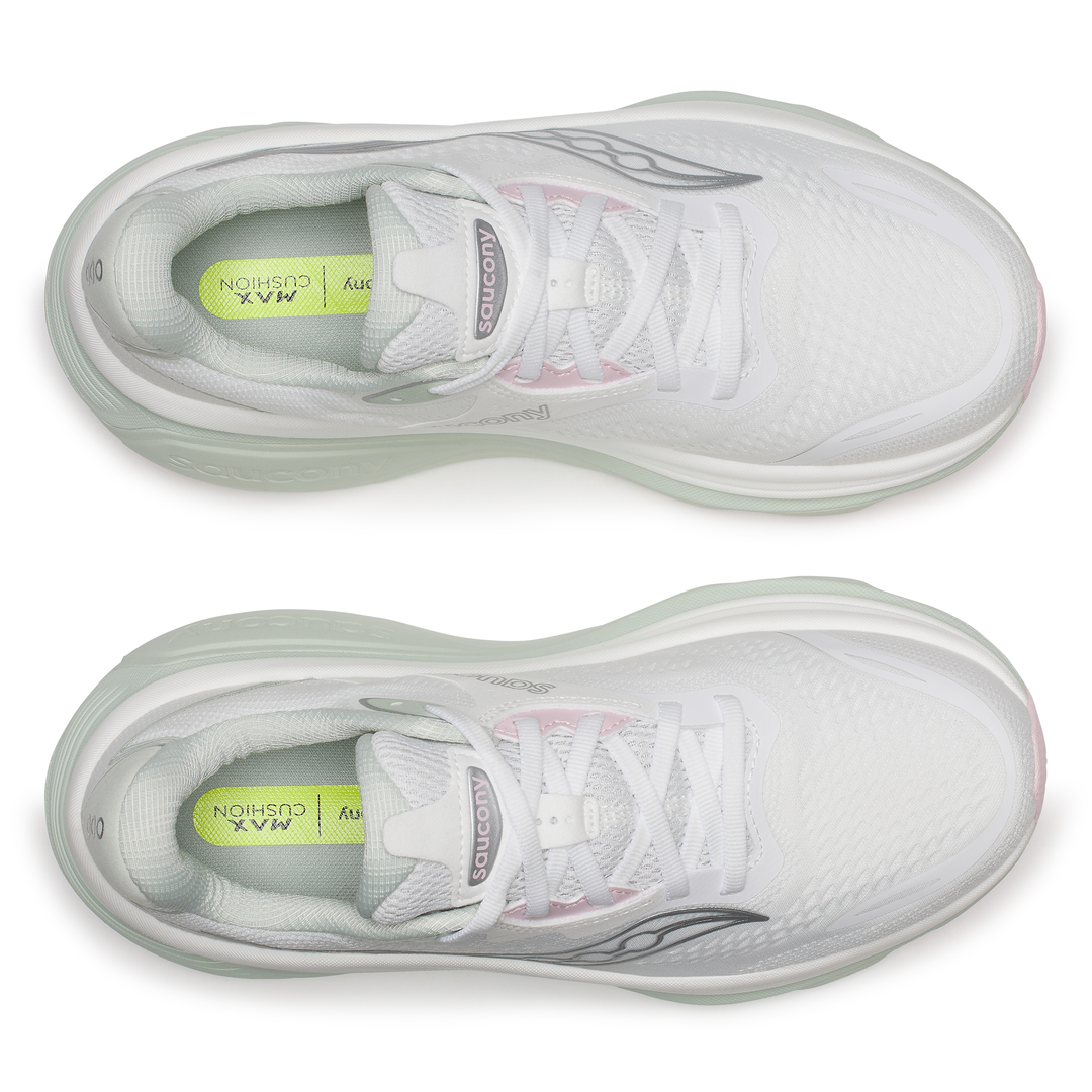 Saucony Womens Hurricane 26 - White/Cast - Stability - AW26