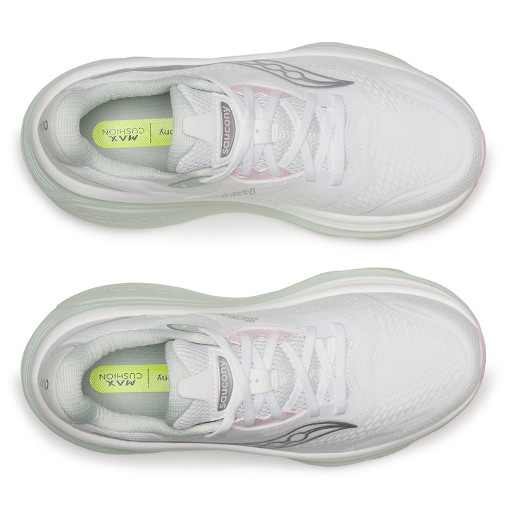 Saucony Womens Hurricane 26 - White/Cast - Stability - AW26