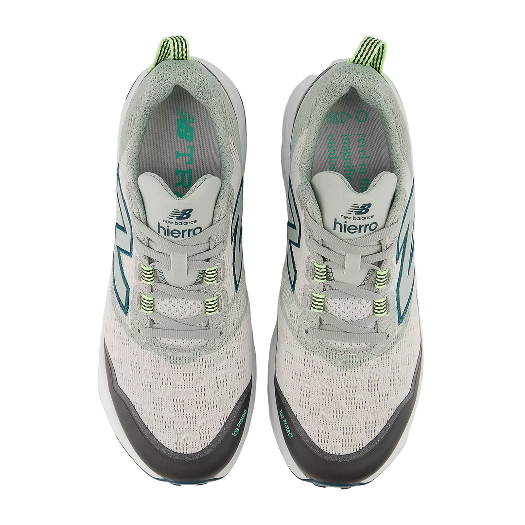 New Balance Mens Fresh Foam Hierro V9 - Grey Matter/Medusa Green - Trail - SS26