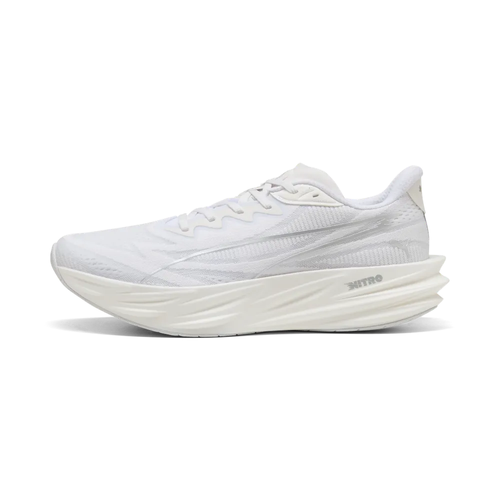 Puma Mens Deviate Pure NITRO - Puma White/Puma Silver - Neutral - AW26