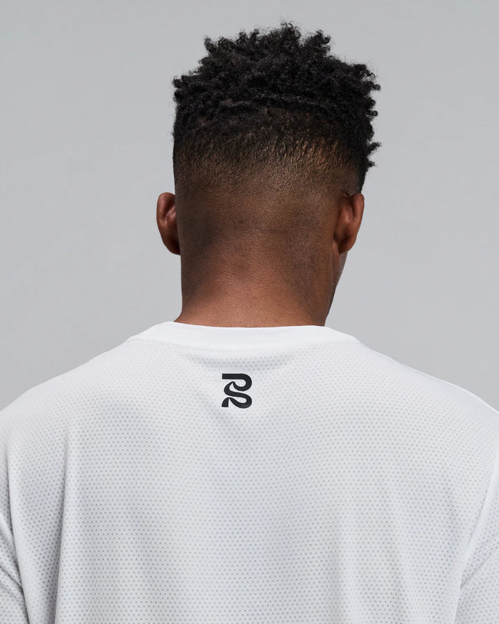 Bandit Mens Micromesh Performance Tee - White - SS26