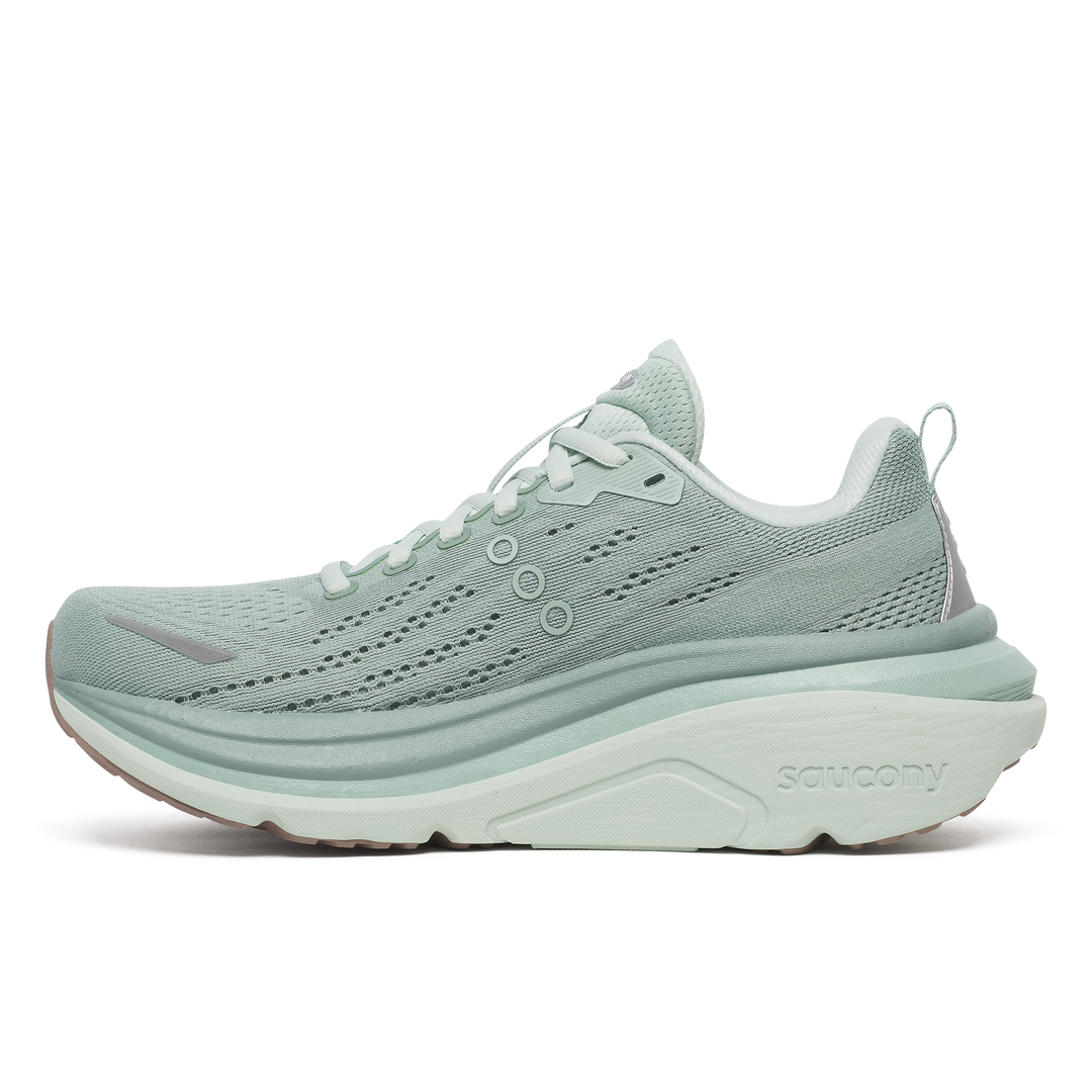 Saucony Womens Hurricane 25 - Iceberg/Aloe - Stability - AW25