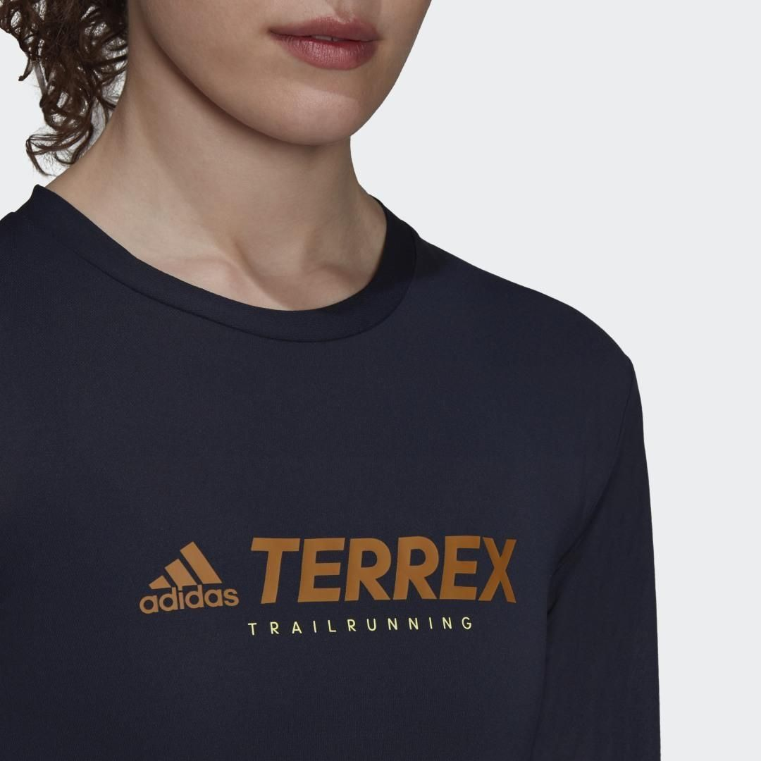 Adidas Womens Long Sleeve Terrex Long Sleeve - Navy