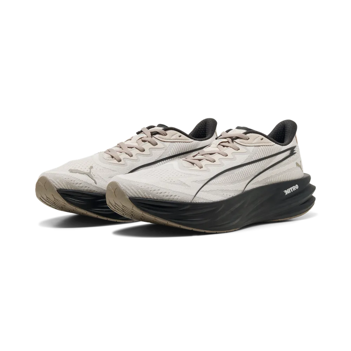 Puma Mens Deviate Pure NITRO - Silver Fog/Mouse Gray/Puma Black - Neutral - AW26