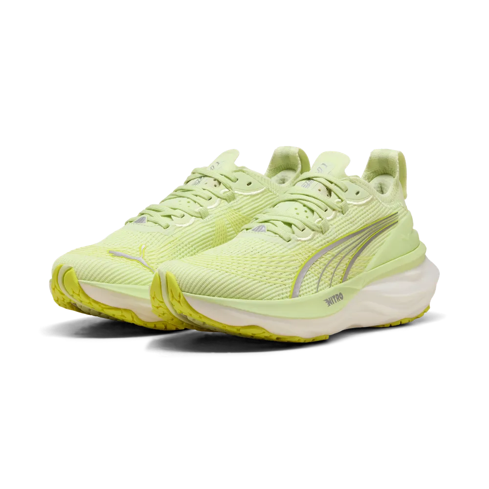 Puma Womens ForeverRun NITRO 2 - Apple Spritz/Lux Lime - Stability - SS26