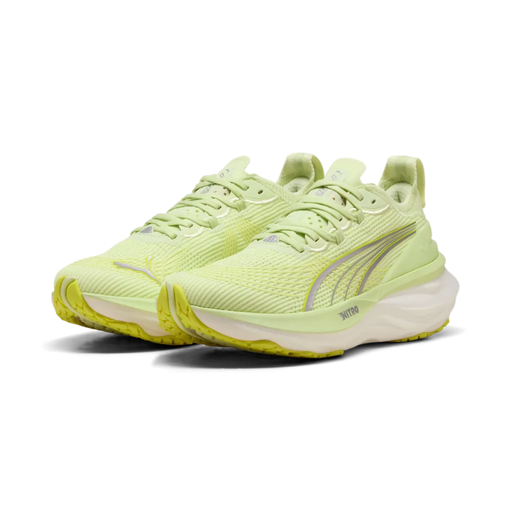 Puma Womens ForeverRun NITRO 2 - Apple Spritz/Lux Lime - Stability - SS26