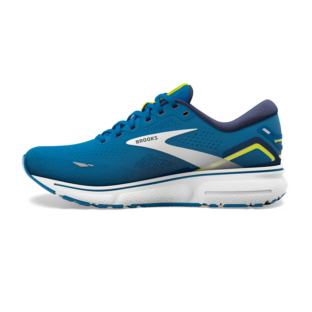 Brooks Mens Ghost 15 - Blue/Nightlife/White - Neutral