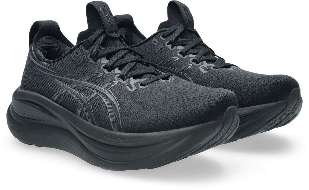Asics Womens Gel Nimbus 28 - Black/Graphite Grey - Neutral - SS26