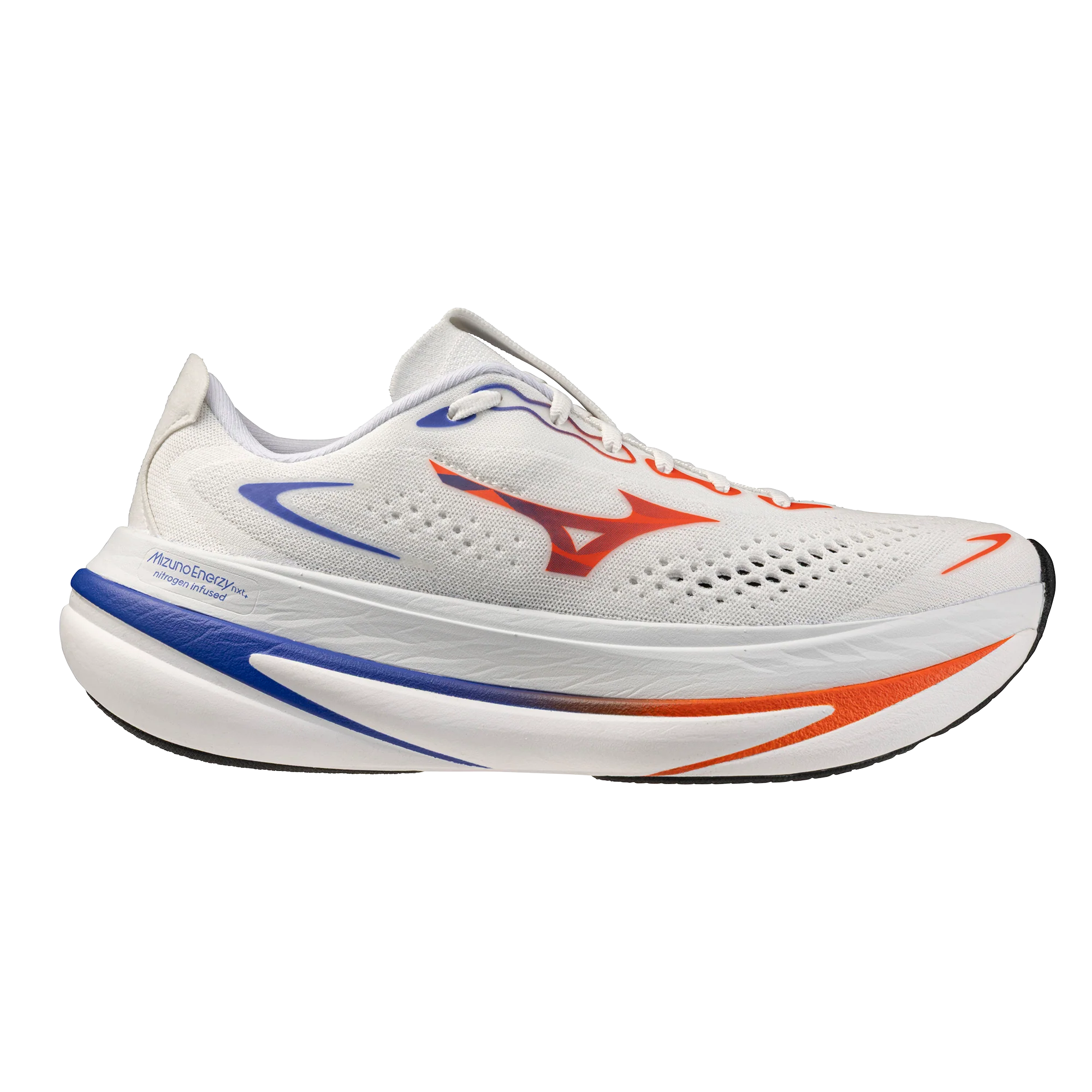 Mizuno Mens Sky Prime - White/Orange/Royal Blue - Neutral - AW26