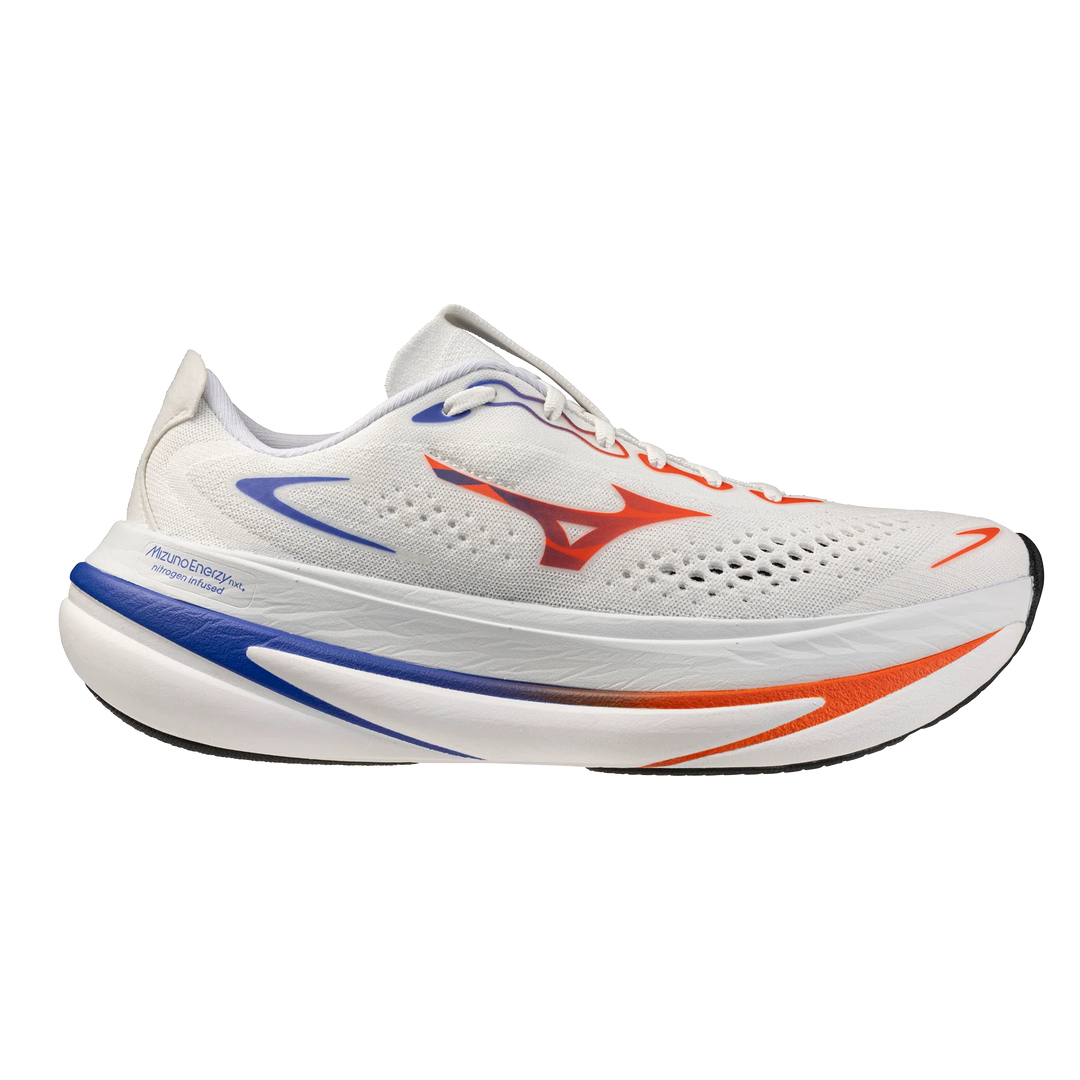 Mizuno Mens Sky Prime - White/Orange/Royal Blue - Neutral - AW26