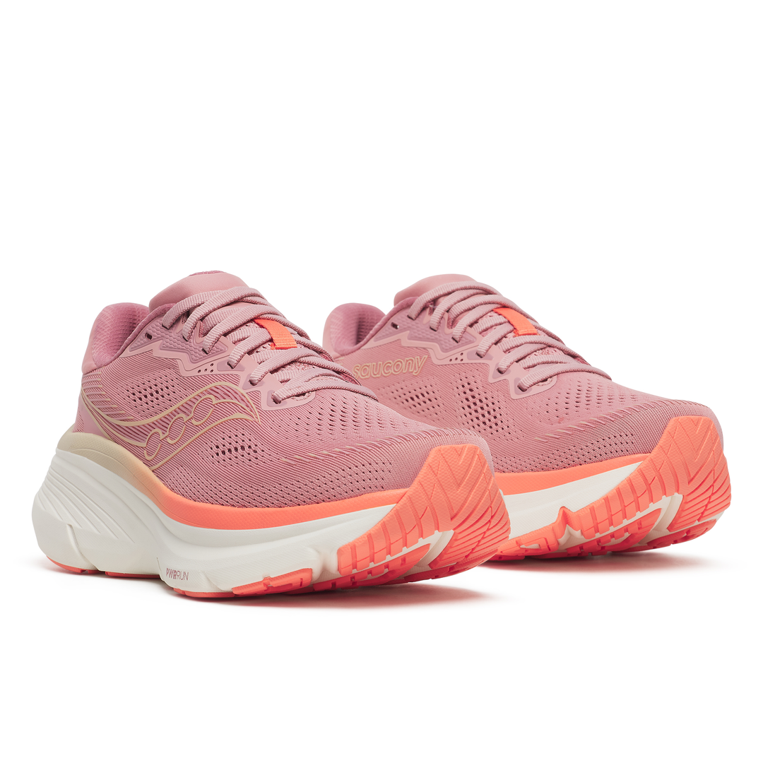 Saucony Womens Guide 19 - Mauve/Salmon - Stability - SS26
