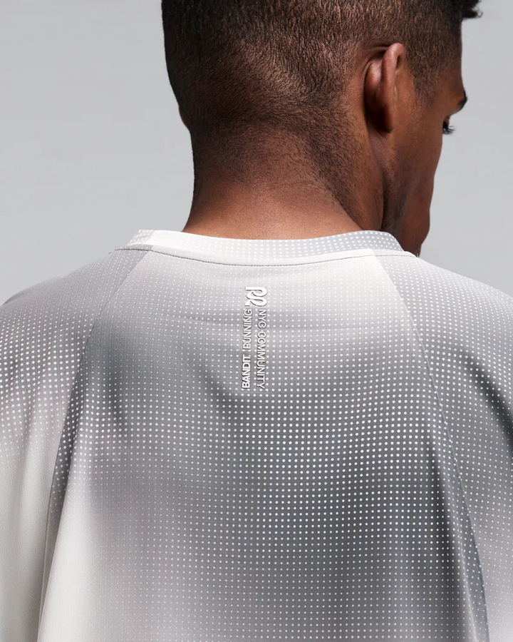 Bandit Men's Specter Performance Tee with Flopack - Micro Geo Gradient - Slate/Plaster - AW26