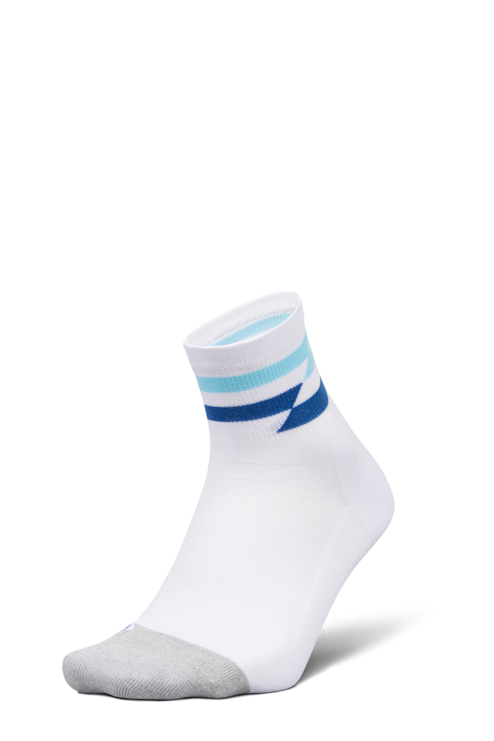 Feetures Elite Light Cushion Quarter – Weiße Schiene – SS26