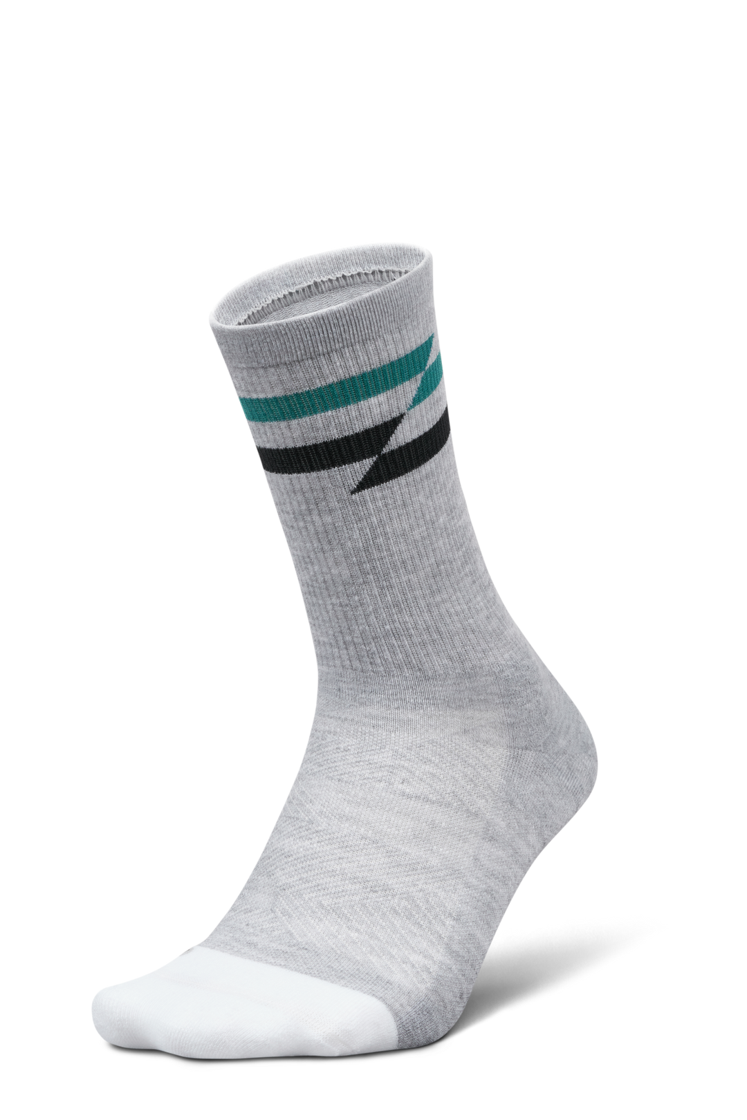 Feetures Elite Max Cushion Mini Crew - Gray Track - SS26