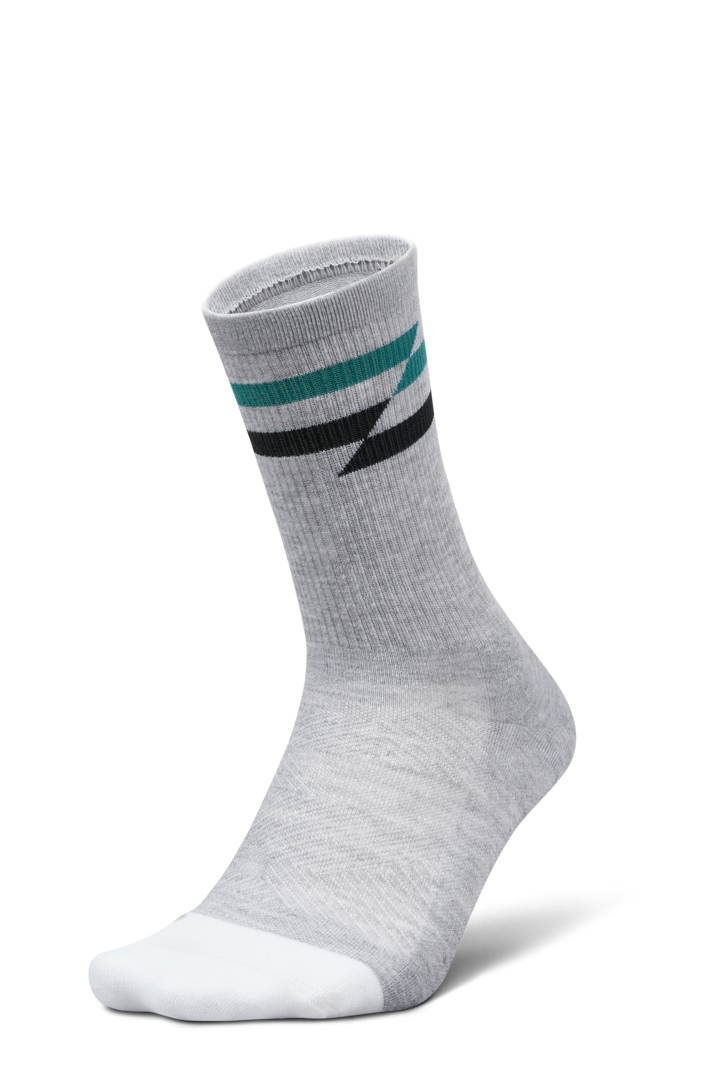 Feetures Elite Max Cushion Mini Crew - Gray Track - SS26