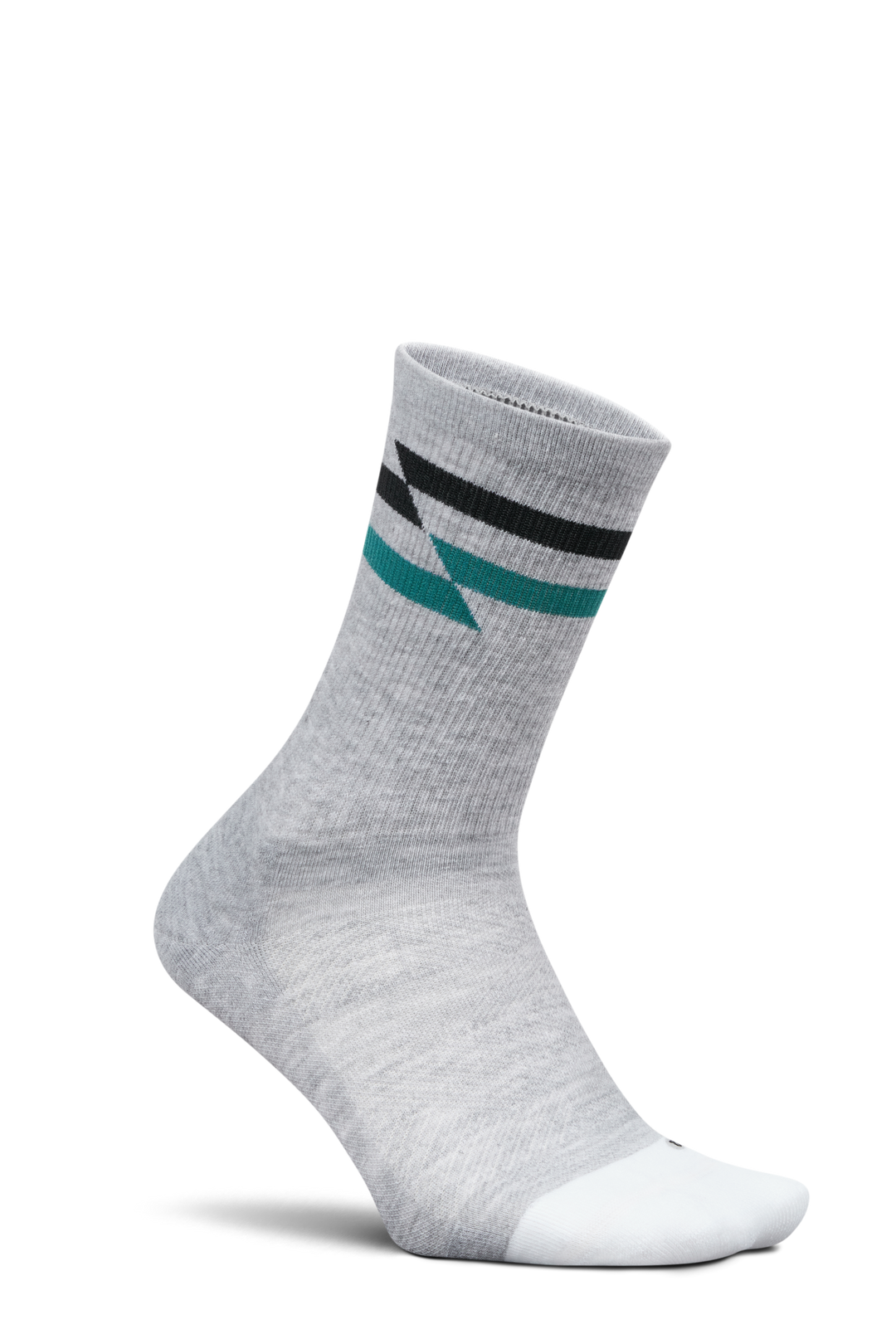 Feetures Elite Max Cushion Mini Crew - Gray Track - SS26