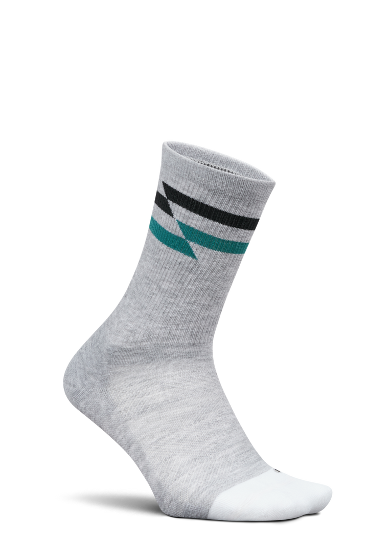 Feetures Elite Max Cushion Mini Crew - Gray Track - SS26