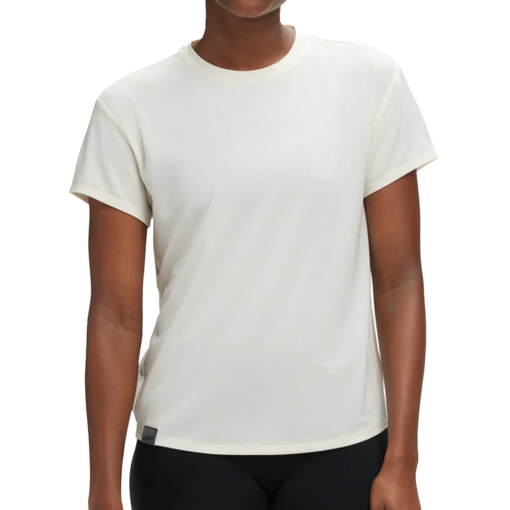 Hoka Womens Essential Tee - Eggnog
