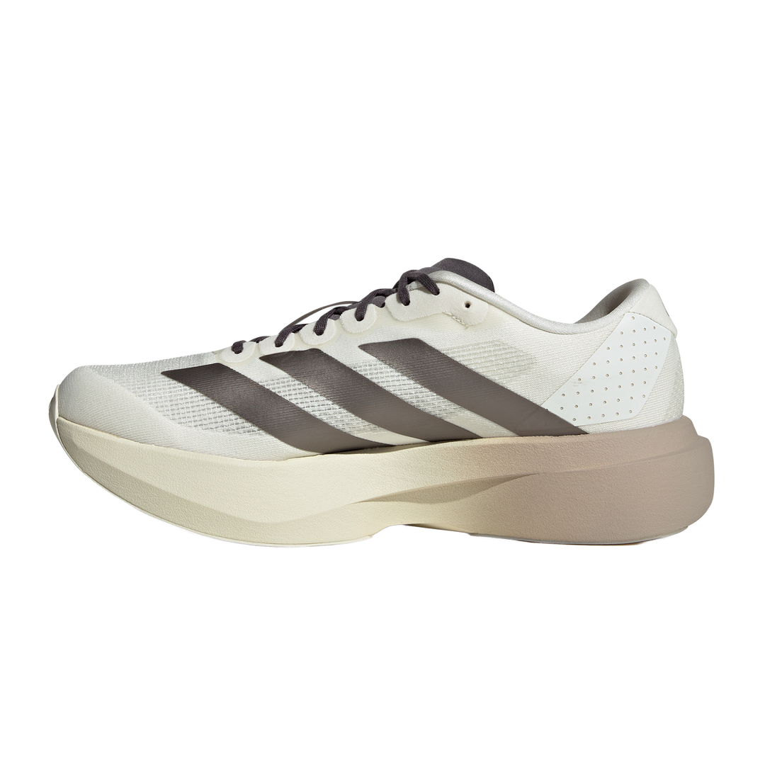 Adidas Mens Adizero Evo SL - Off White/Aurora Coffee Metallic/Matte Silver - Neutral - AW26