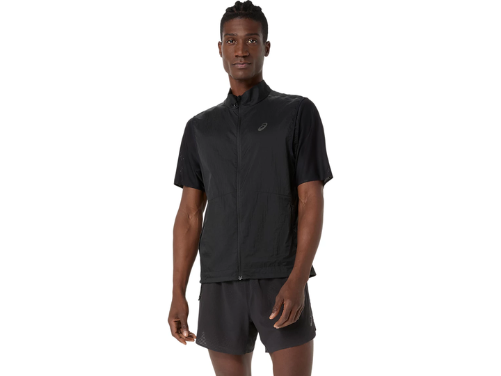 Asics Mens Metarun Packable Gilet - Performance Black