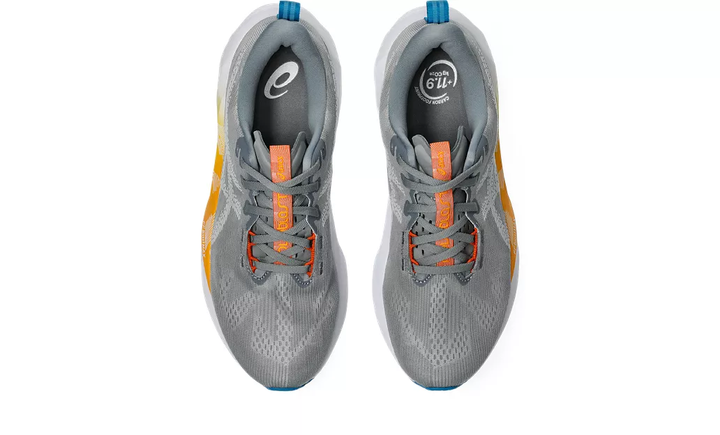 Asics Mens Novablast 5 - Gravel/White - Neutral - SS26