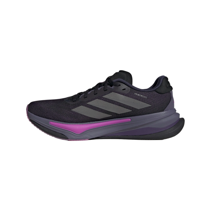 Adidas Mens Supernova Prima 2 - Core Black/Iron Metallic/Purple Burst - Neutral - AW25