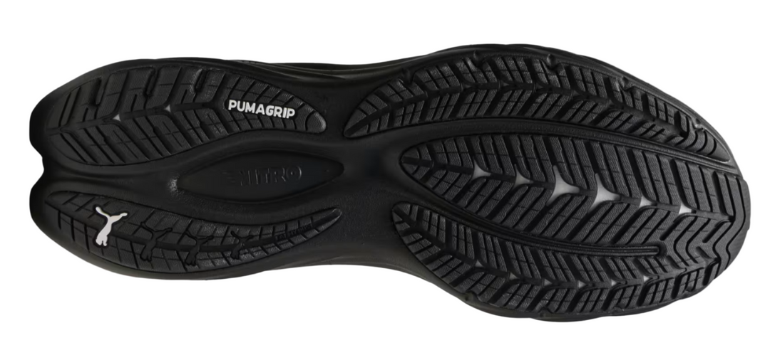 Puma Herren Velocity NITRO 4 GTX - Puma Schwarz/Puma Silber - Neutral - AW25