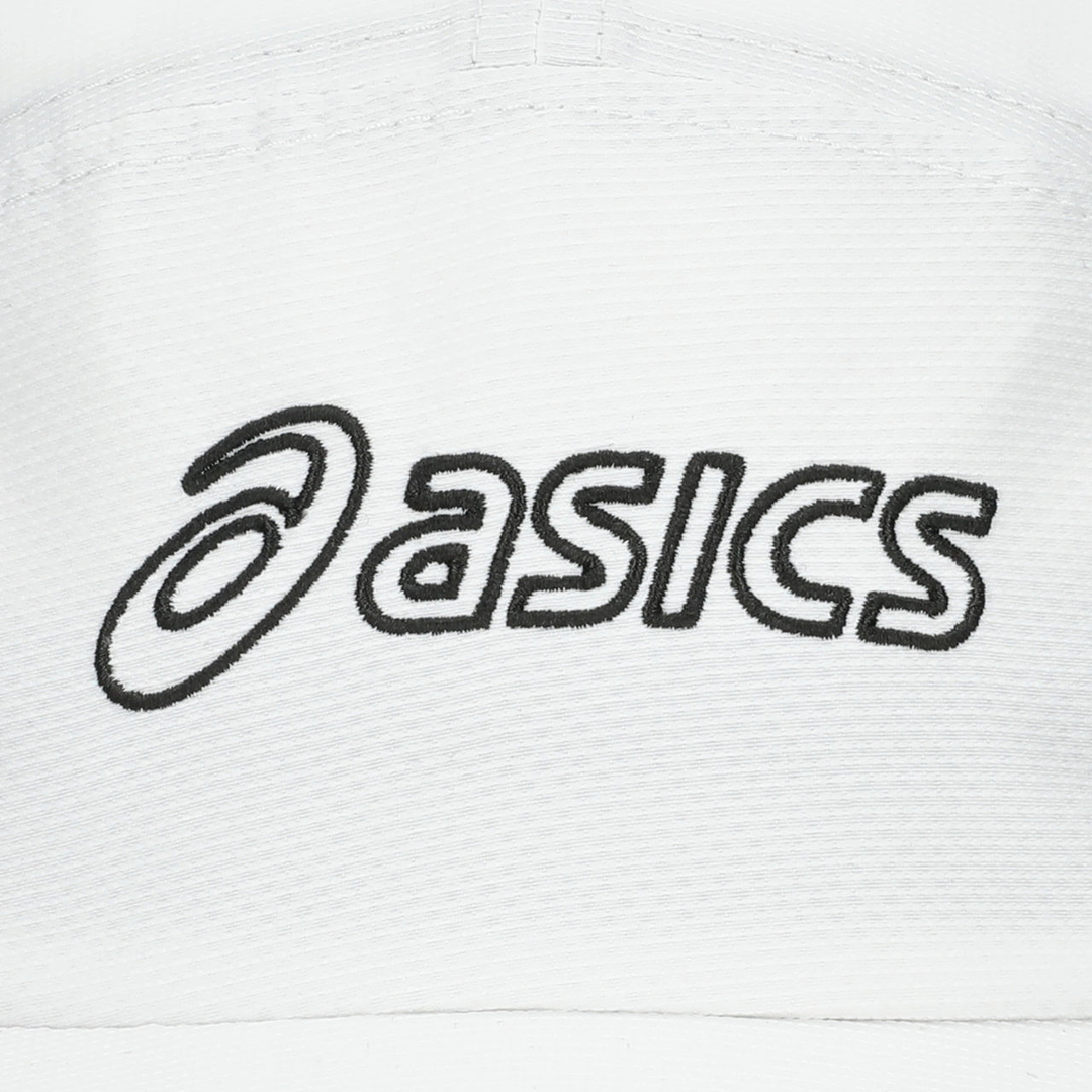 Asics Performance Running 5 Panel Cap – Brilliant White