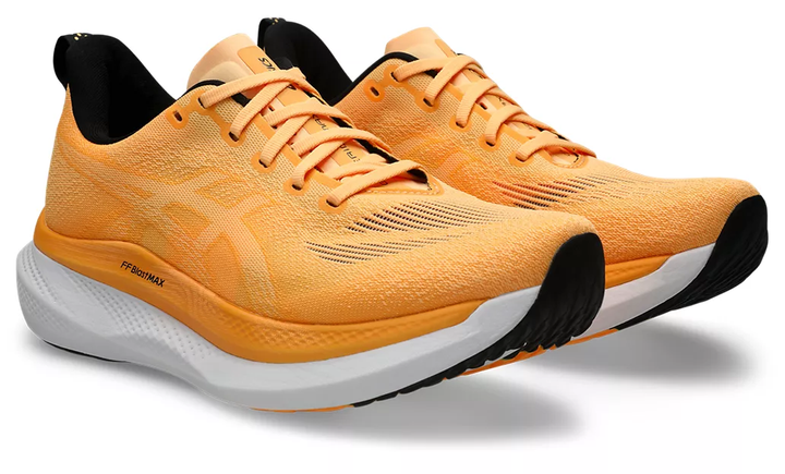 Asics Mens Glideride Max 2 - Orange Glow/Stadium Orange - Neutral - AW26