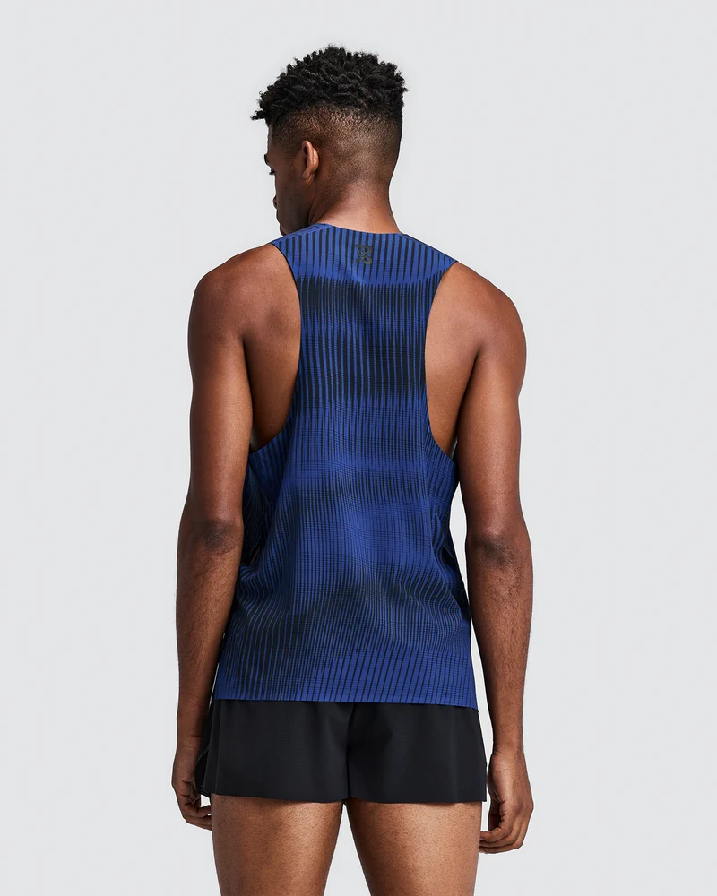 Bandit Men's CoolGrid Training Singlet with Flo pack - Bauhaus Blue - AW26