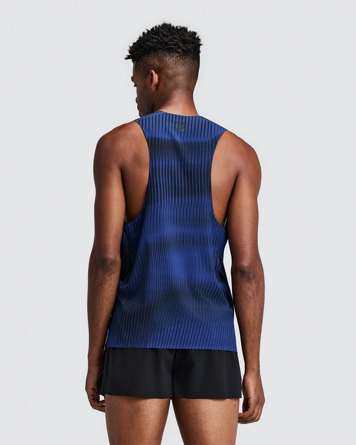 Bandit Men's CoolGrid Training Singlet with Flo pack - Bauhaus Blue - AW26