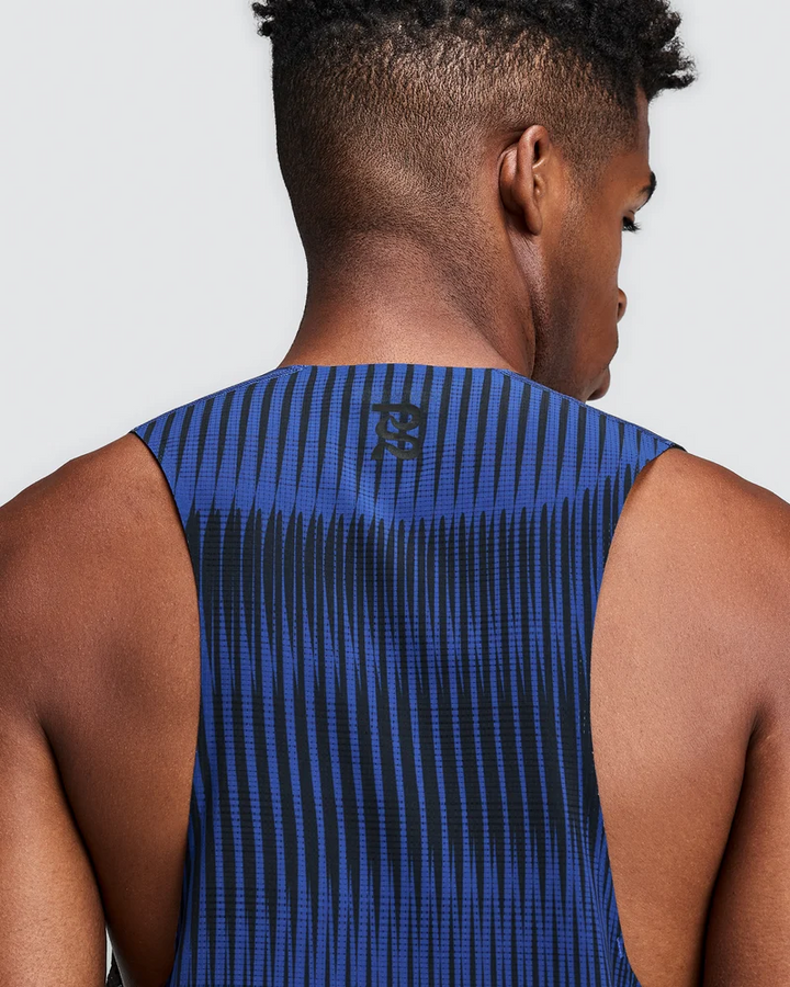 Bandit Men's CoolGrid Training Singlet with Flo pack - Bauhaus Blue - AW26
