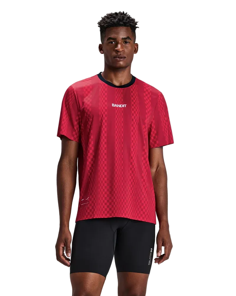 Bandit Men's Specter Performance Tee with Flopack - Oxide Red - AW26