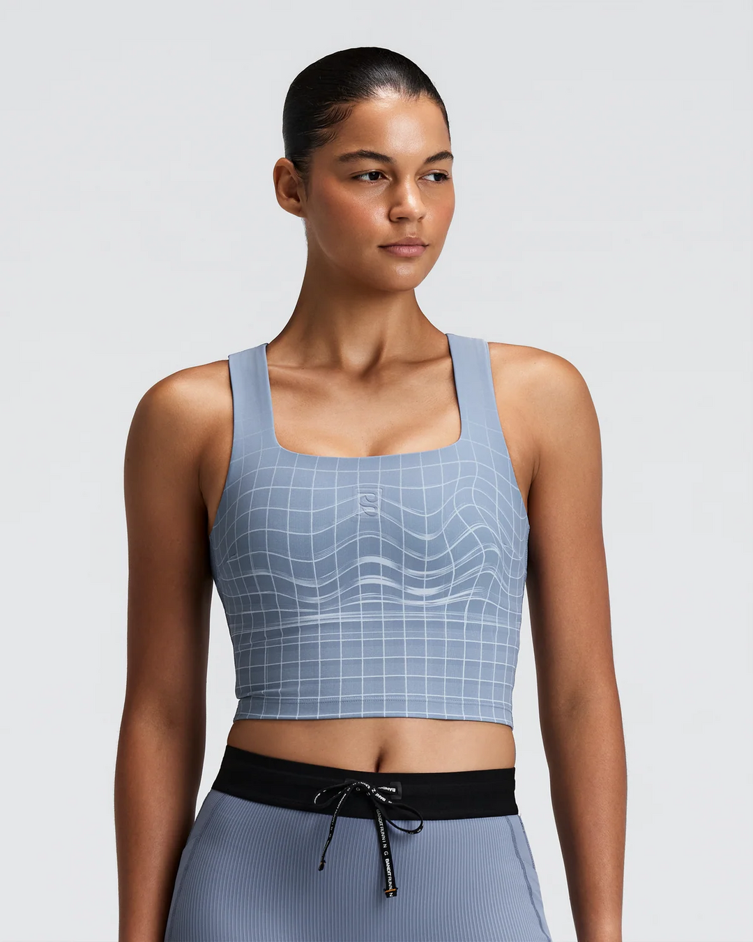 Bandit Womens Vanisher Square Neck Race Crop - Pavilion Blue - AW26