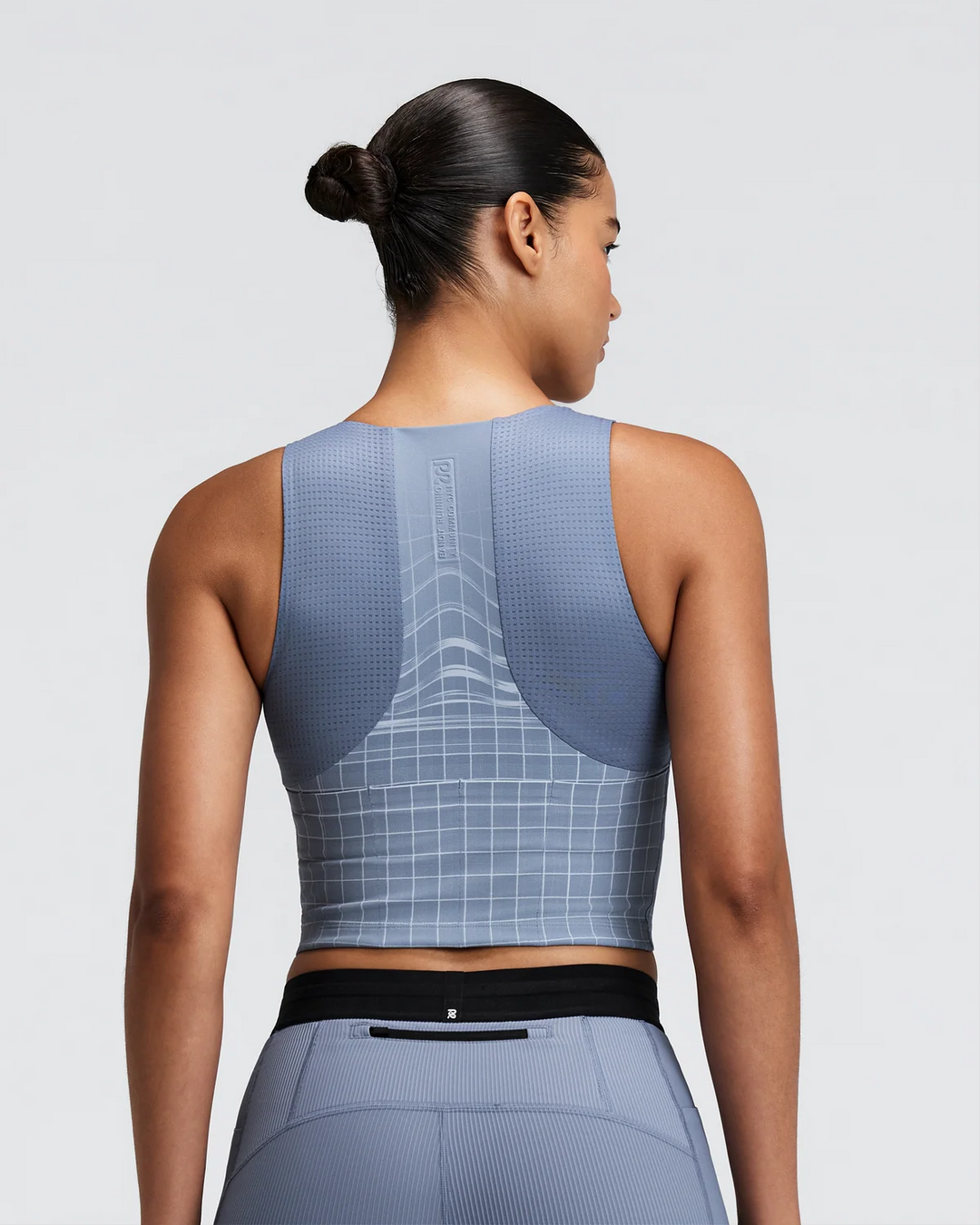 Bandit Womens Vanisher Square Neck Race Crop - Pavilion Blue - AW26