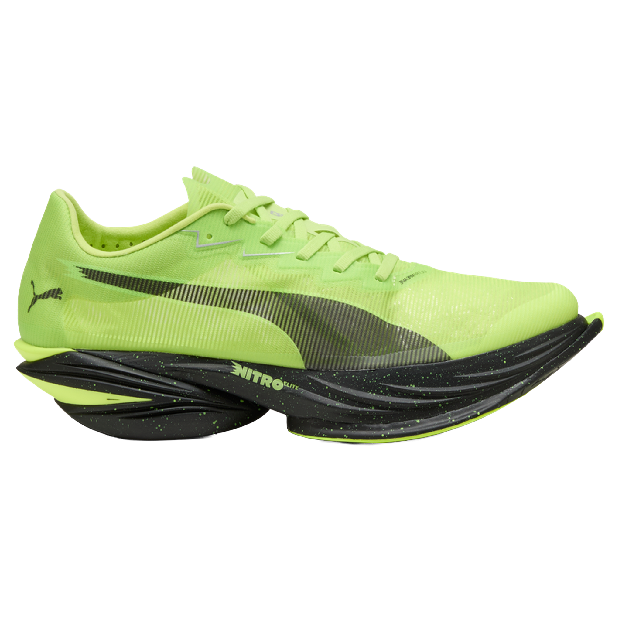 Puma Mens Fast-R NITRO Elite 3 - Sunny Lime/Puma Black - Neutral - AW26
