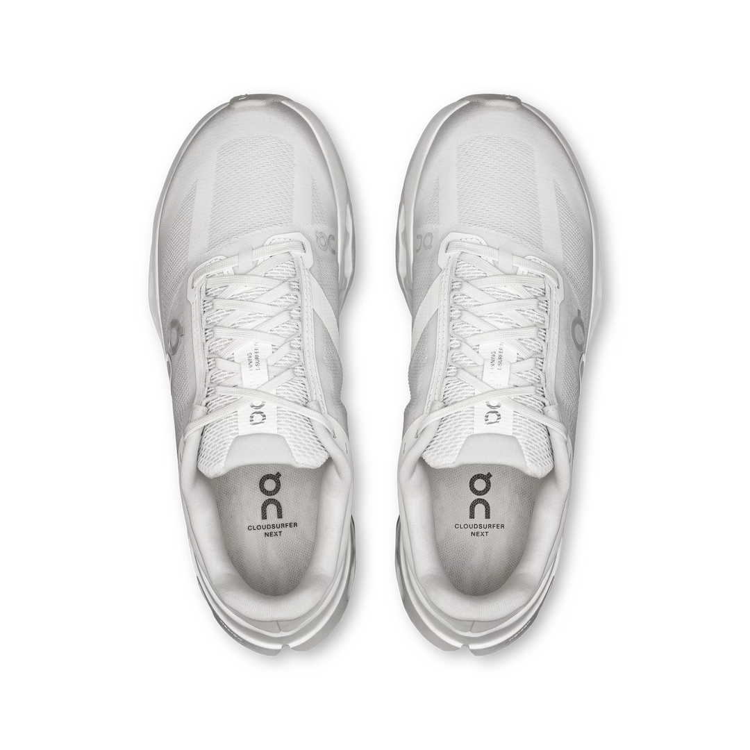 ON Womens Cloudsurfer Next - White/White - AW26