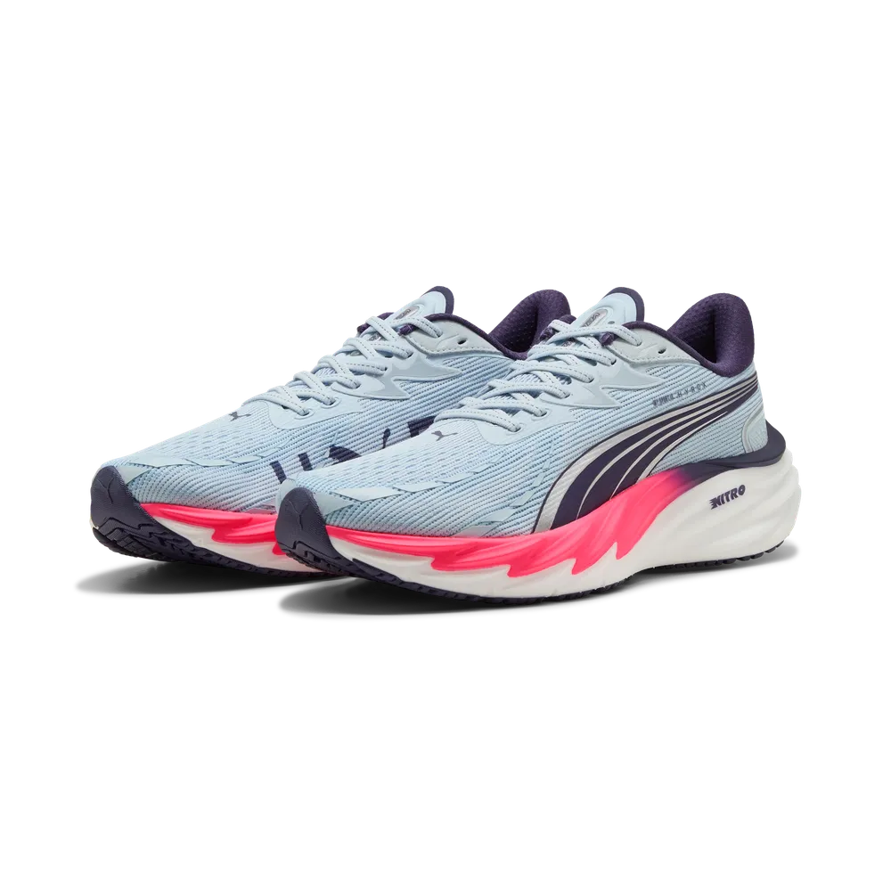 Puma Womens Velocity NITRO 4 x HYROX - Lucite/Pure Pink/Deep Plum - Neutral - SS26