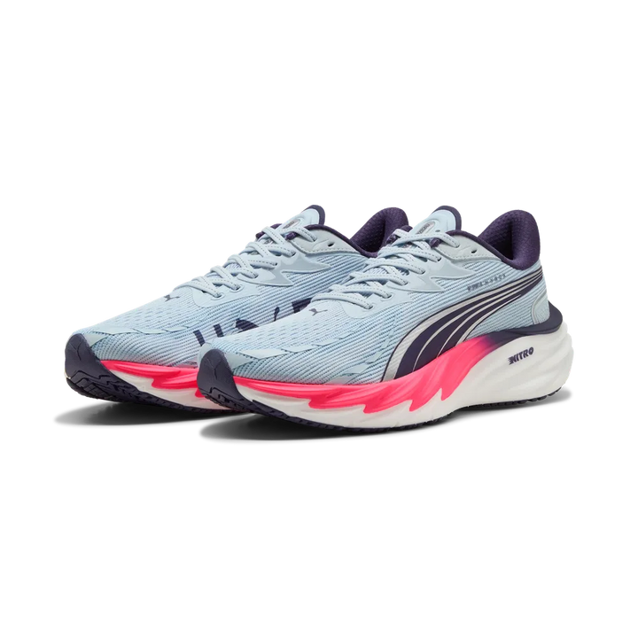 Puma Womens Velocity NITRO 4 x HYROX - Lucite/Pure Pink/Deep Plum - Neutral - SS26