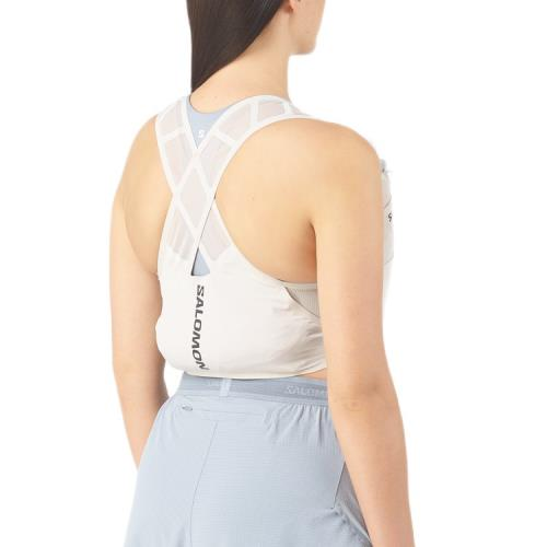 Gilet unisexe avec flacons Salomon GRVL Concept Skin 2 - Silver Cloud