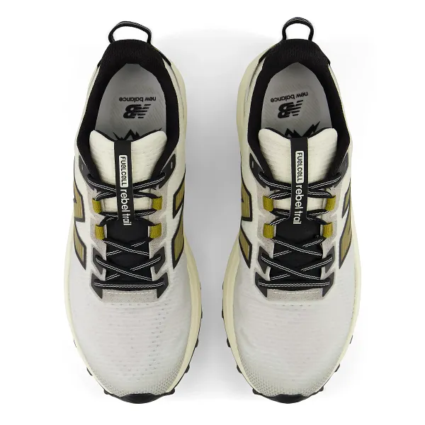 New Balance Mens Fuelcell Rebel Trail - Angora/Black - Trail - AW26